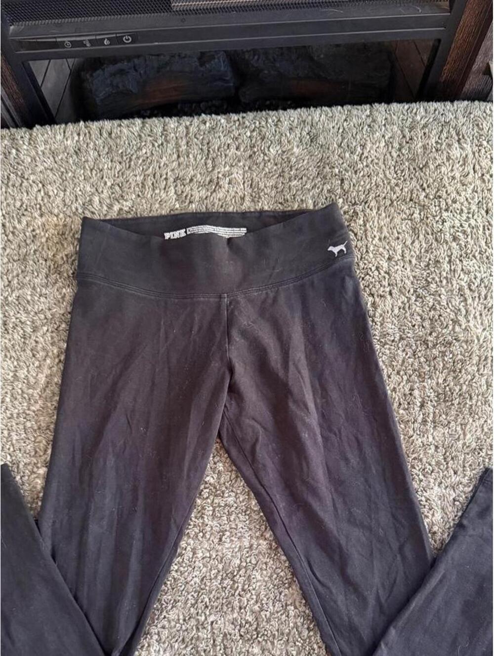 Victoria's Secret PINK Black Yoga Leggings
